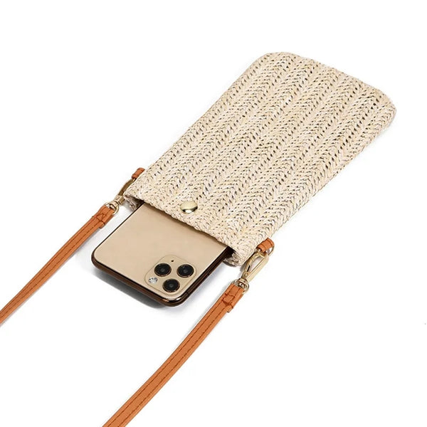 Summer One-Shoulder Diagonal Beach Bag