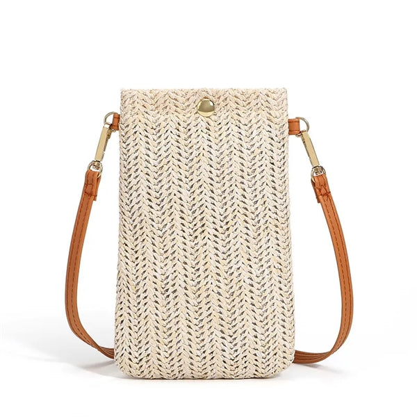 Summer One-Shoulder Diagonal Beach Bag
