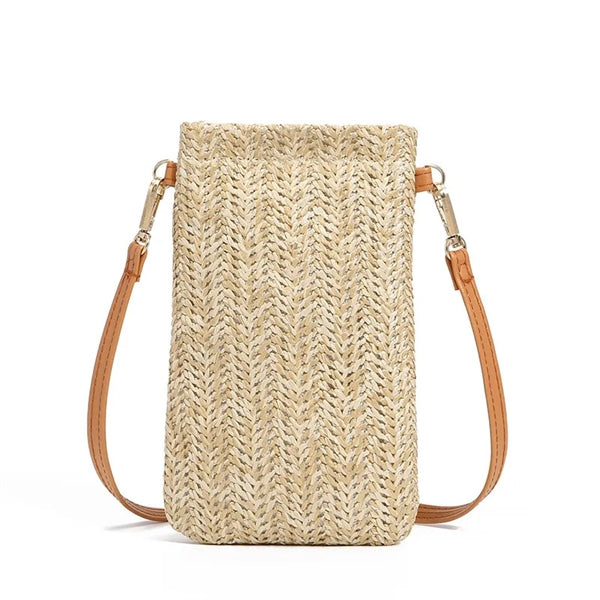 Summer One-Shoulder Diagonal Beach Bag