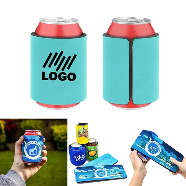 12Oz Standard Slap Wrap Can Cooler Drink Insulated Sleeve