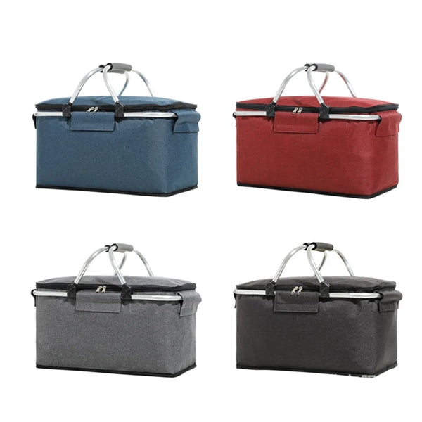 22L Foldable Insulated Picnic Basket