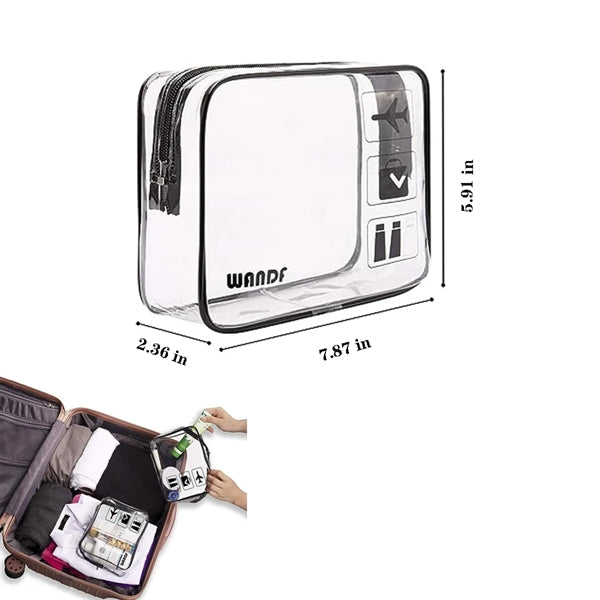 Clear Travel Toiletry Bag