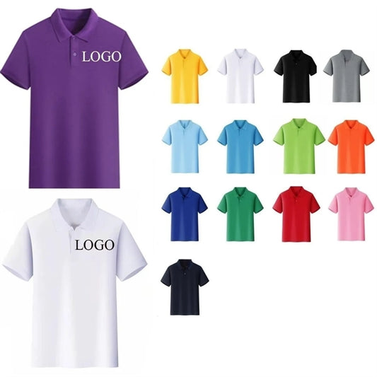 Short Sleeve Polo Shirt For Men And Women