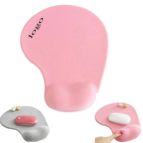 Office Mousepad with Gel Wrist Support