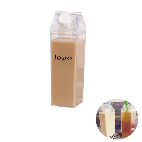 Stylish Milk Carton Water Bottle
