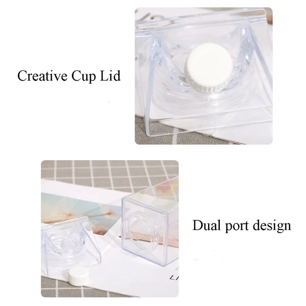Stylish Milk Carton Water Bottle