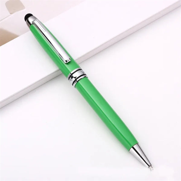 Metal Twist Action Ballpoint Stylus Pen