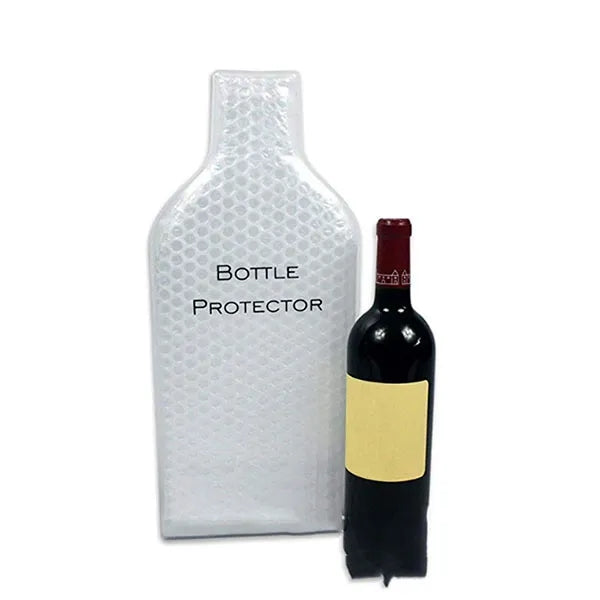 PVC Red Wine Bottle Protector Bubble Travel Bag