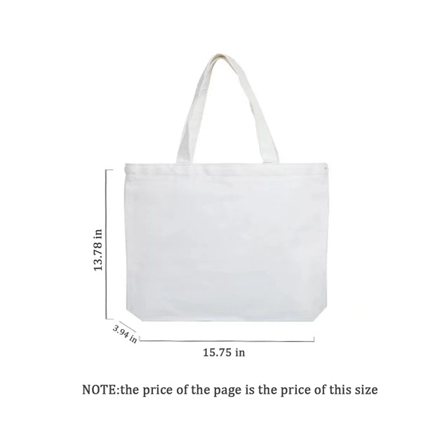Multi-style Shoulder Tote Canvas Bag