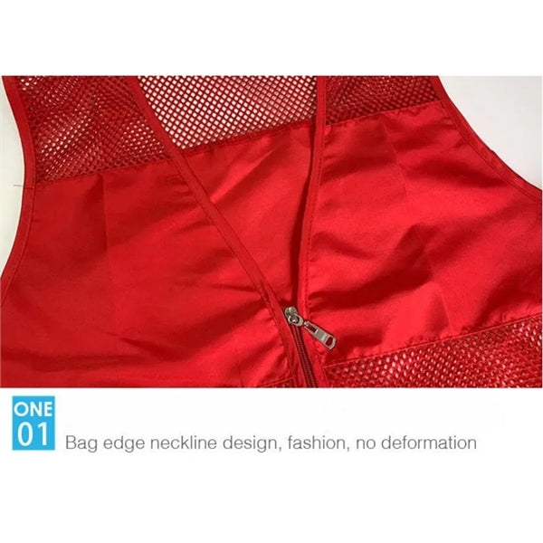 Breathable Mesh Vest Uniform