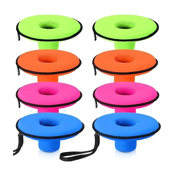 Floating Pool Drink Holder With Lanyard