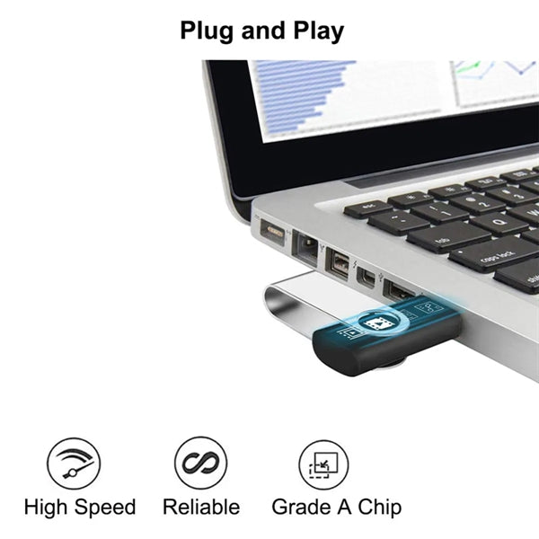 Metal Rotating Usb Flash Drive
