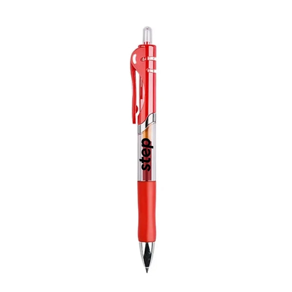 Inkflow Retractable Gel Pens With Rubber Grip