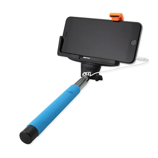 Extra Grip Wired Selfie Stick - Simports