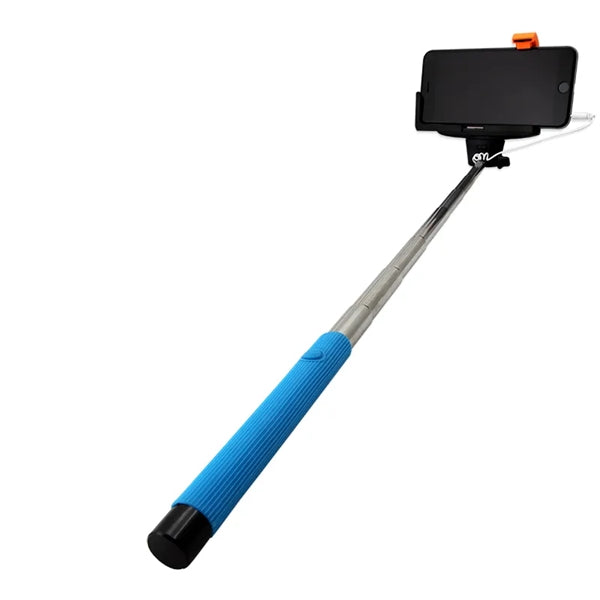 Extra Grip Wired Selfie Stick - Simports
