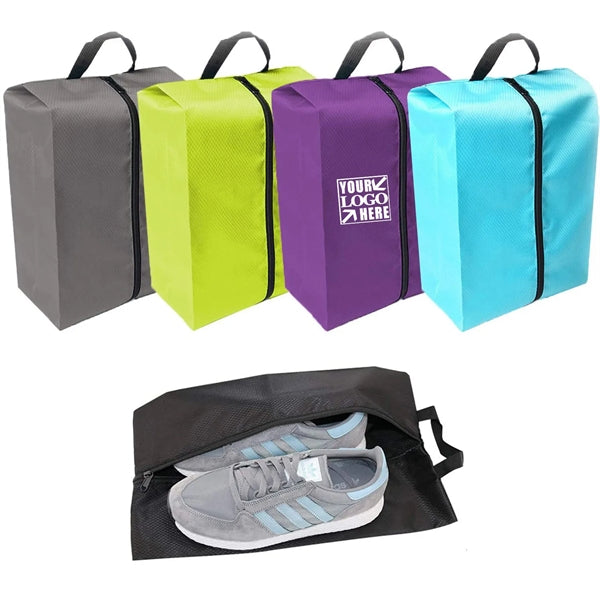 Waterproof Honeycomb Travel Shoe Bag with Handle & Zipper