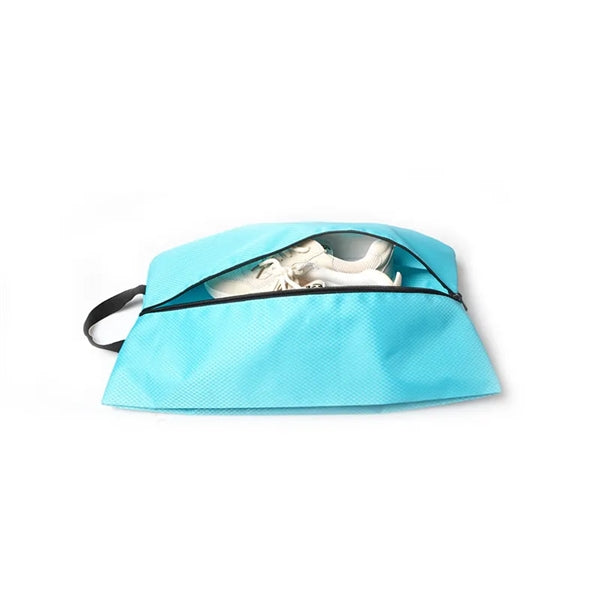 Waterproof Honeycomb Travel Shoe Bag with Handle & Zipper