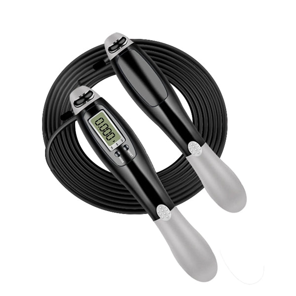 Adjustable Length Tangle-Free Jump Rope with Counter