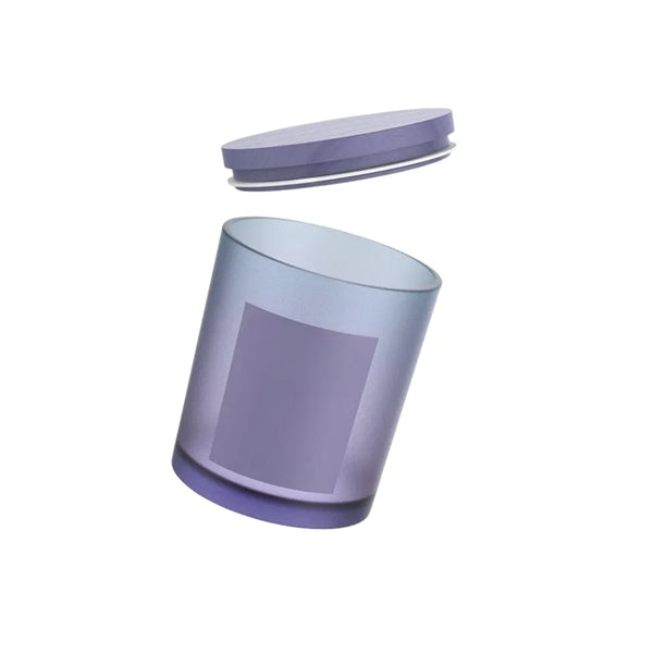 Frosted Glass Candle Cup Aromatherapy Jar