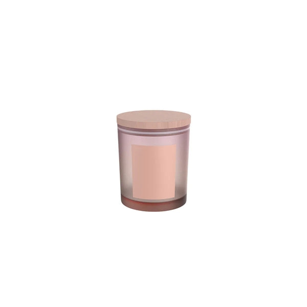 Frosted Glass Candle Cup Aromatherapy Jar