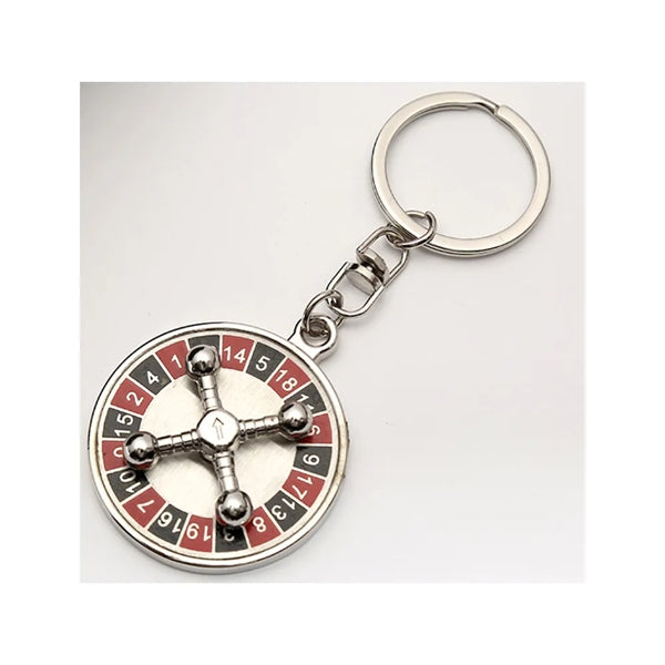 Rotatable Turntable Keychain