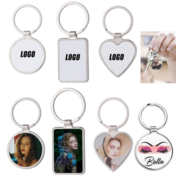 Sublimation Blank Metal Keychain