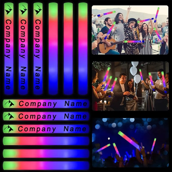 Colorful Sponge Glow Sticks