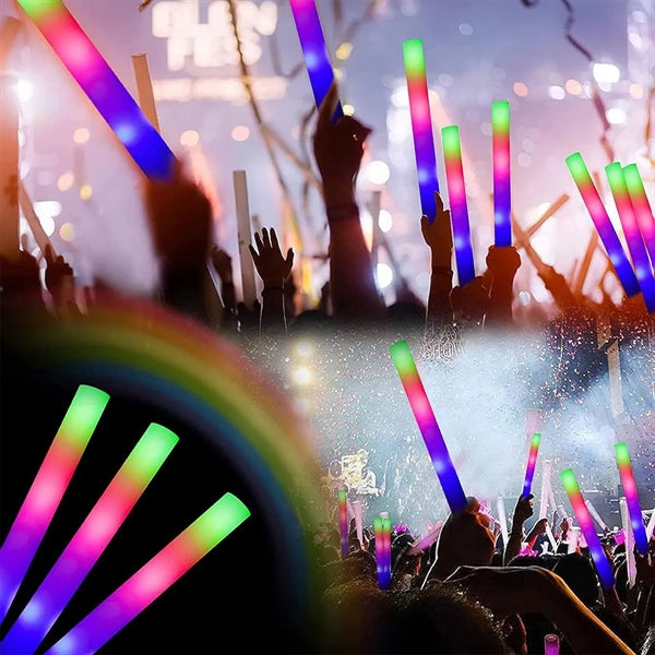 Colorful Sponge Glow Sticks