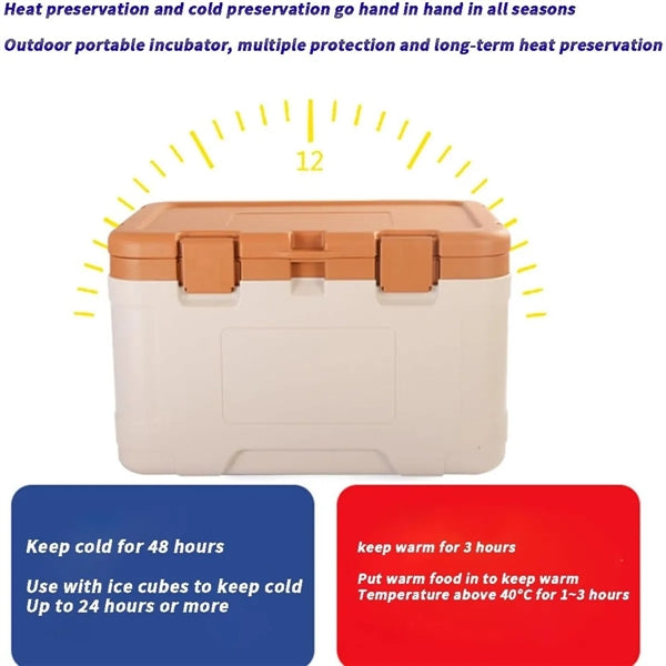 50L Outdoor Camping Portable Insulated Box