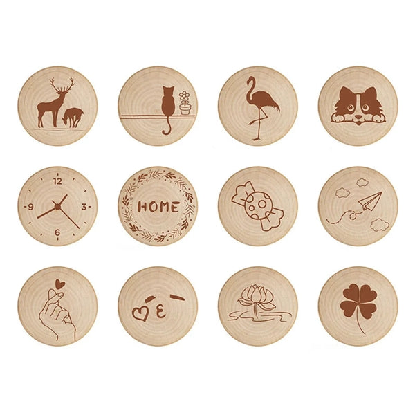 Wooden Magnetic Fridge Sticker Bottle Opener