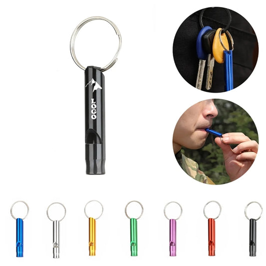 Extra Loud Emergency Whistle Keychain