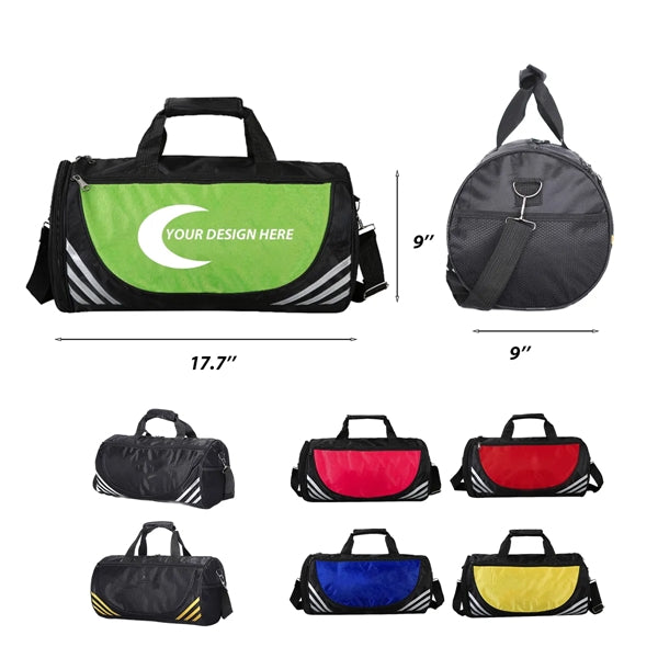 Handle Nylon Duffle Bag w/ Custom Imprint