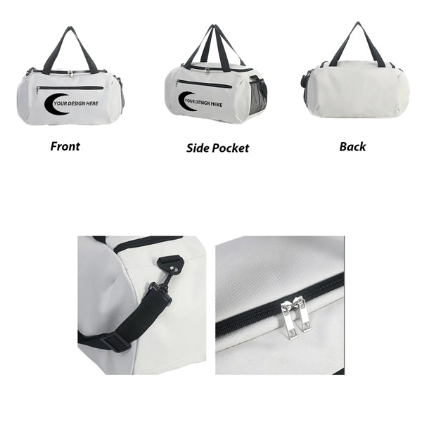 Oxford Travel Duffel Bag w/ Custom Imprint