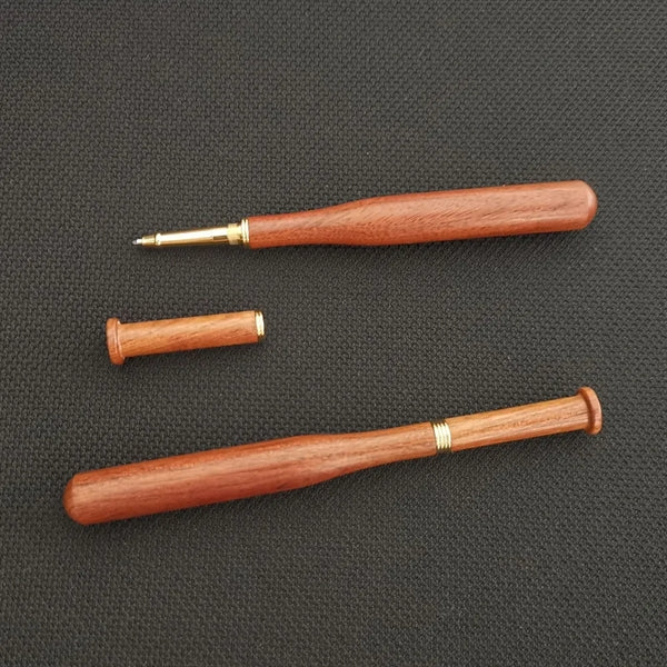 Quality Personalized Wood Baseball Bat Ballpoint Pens