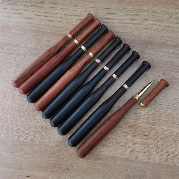 Quality Personalized Wood Baseball Bat Ballpoint Pens