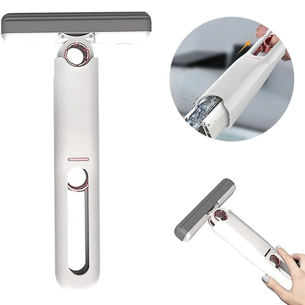 Portable Fold In Half Self-Squeeze Desktop Cleaning Mop