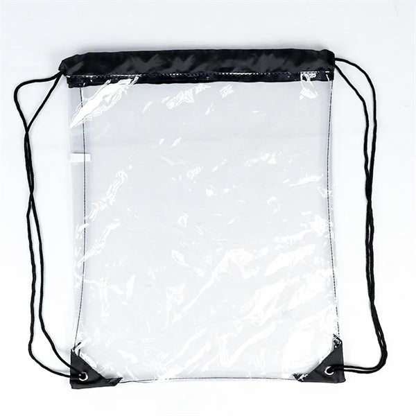 Eco Friendly Clear Drawstring Bag