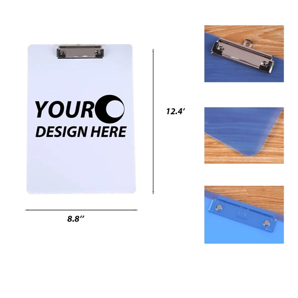 Durable PP Clipboard w/ Custom Imprint
