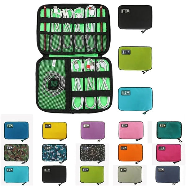 Travel High-Capacity Electronics Accessories Storage Bag