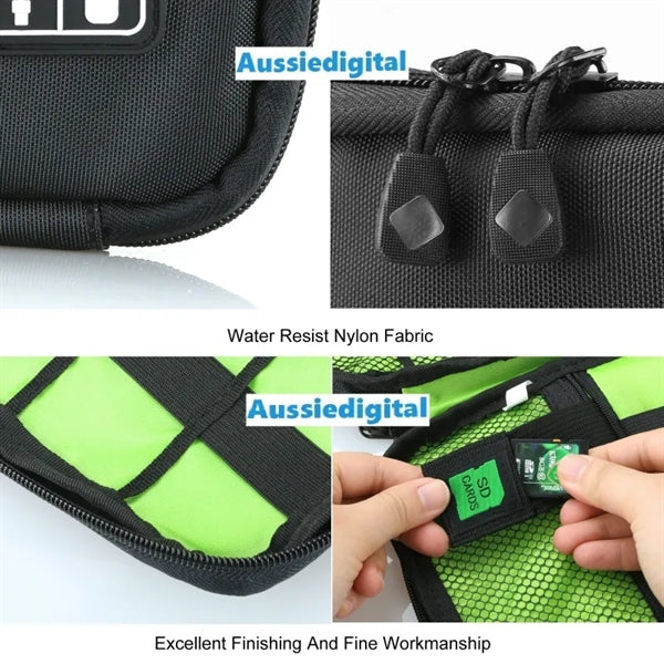 Travel High-Capacity Electronics Accessories Storage Bag