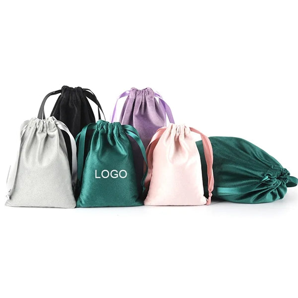 Velvet Fabric Bundle Bag