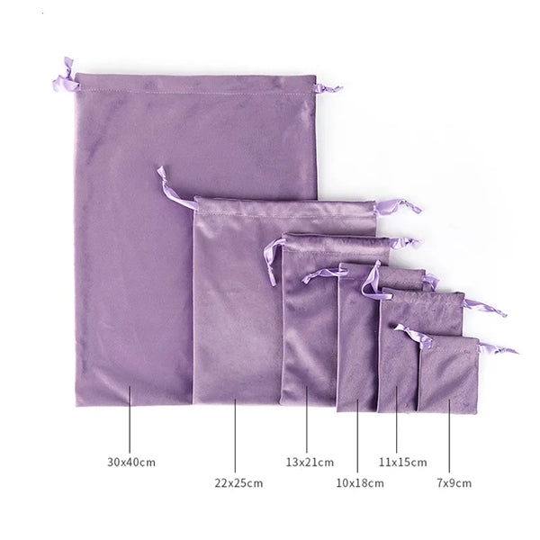 Velvet Fabric Bundle Bag