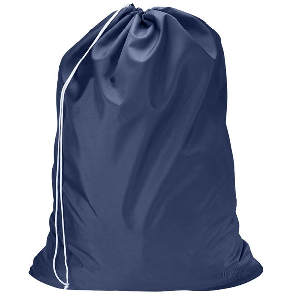 Customize Full Color Logo Nylon Laundry Bags With Drawstring