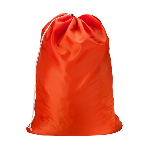 Customize Full Color Logo Nylon Laundry Bags With Drawstring