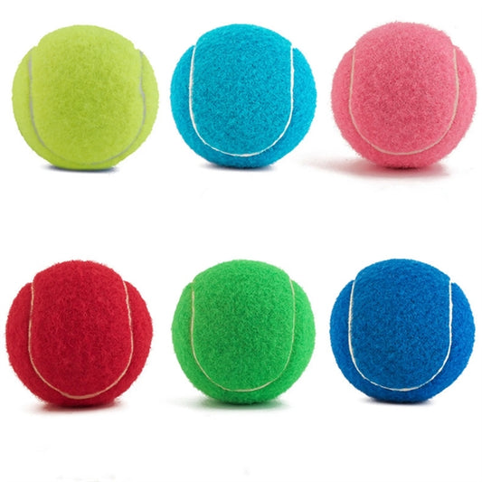 Eco-Friendly Rubber Pet Tennis Balls Interactive Dog Toy