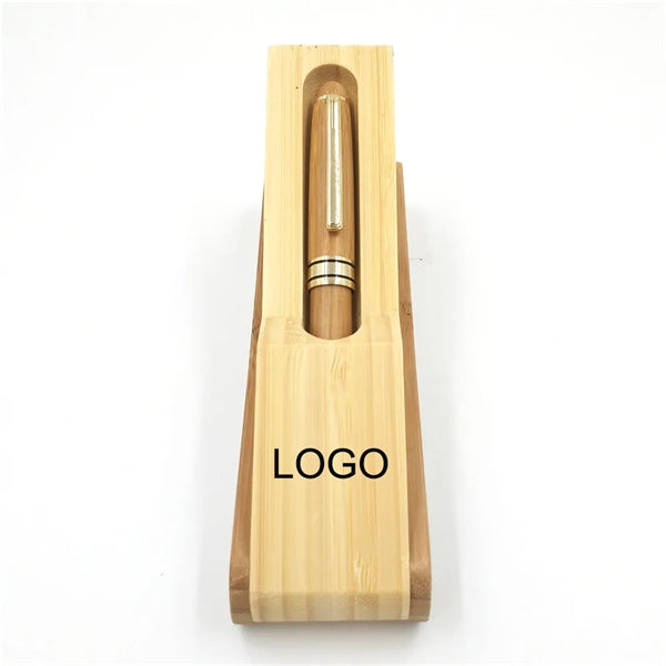 Flip Wooden Stand & Pen