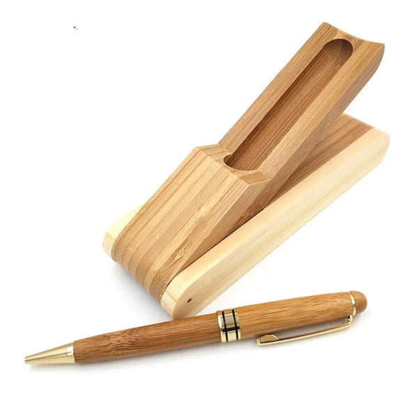 Flip Wooden Stand & Pen