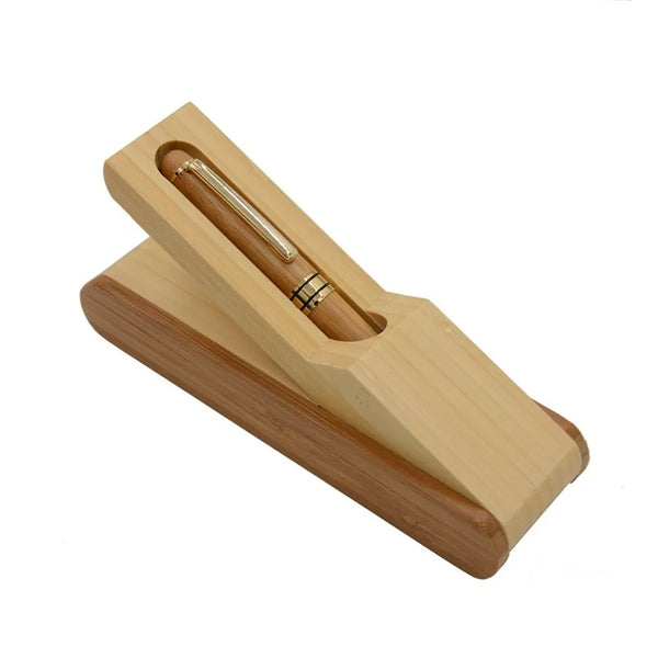Flip Wooden Stand & Pen