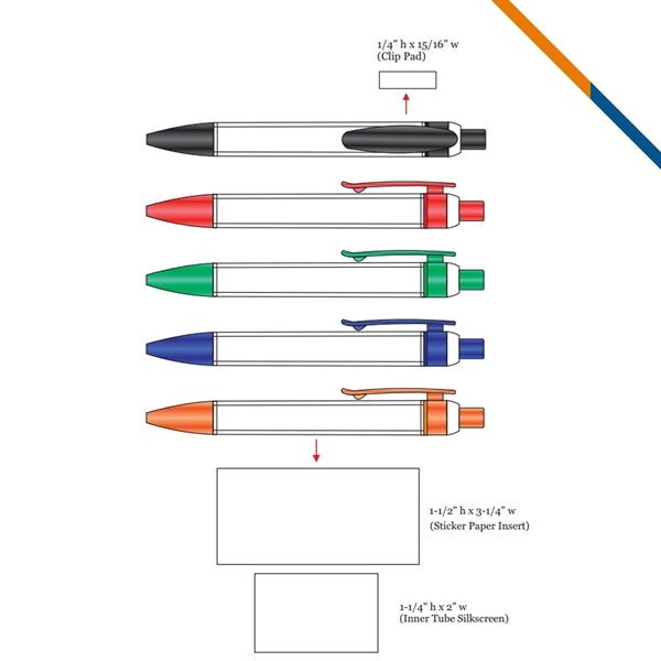 Dorsa Plastic Pen
