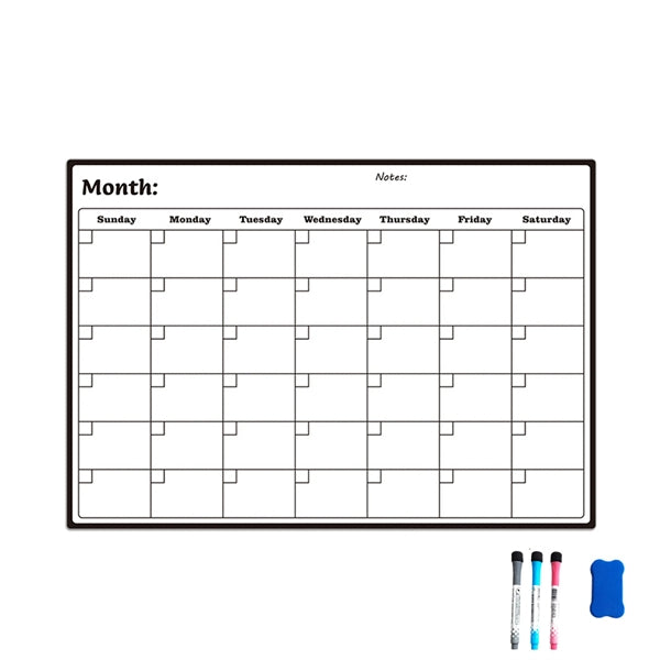 Magnetic Dry Erase Calendar Set